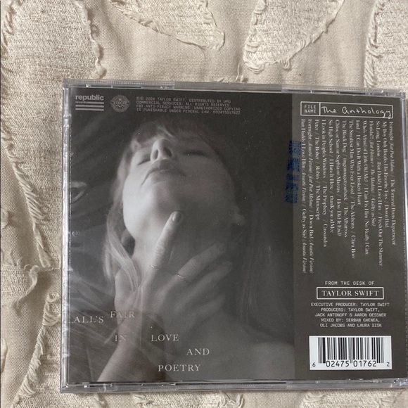 The Tortured Poets Department CD - The Anthology - Picture 2 of 2